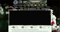 Desktop Screenshot of gusthornhillsfuneralhome.com